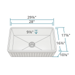 412 Fireclay Single Bowl Sink