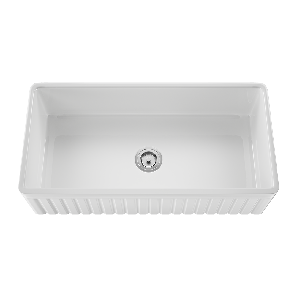 417 Fireclay Single Bowl Sink
