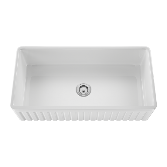 417 Fireclay Single Bowl Sink