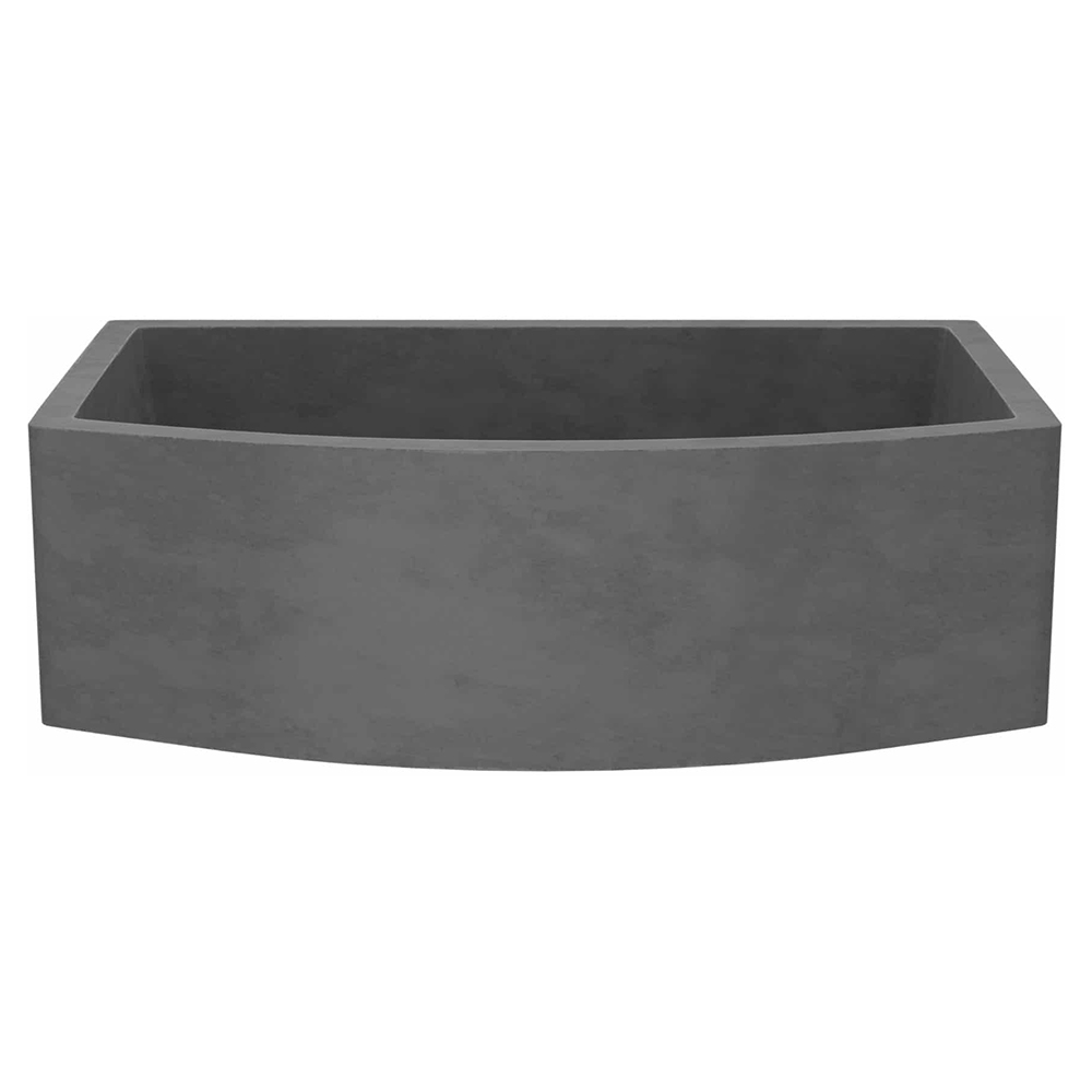 NSKQ3320-S Farmhouse Quartet Kitchen Sink in Slate