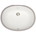 UPL-Bisque Porcelain Bathroom Sink