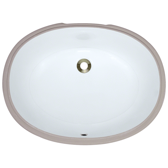 UPL-White Porcelain Bathroom Sink