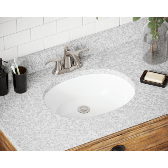 UPL-White Porcelain Bathroom Sink