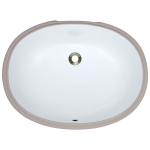 UPL-White Porcelain Bathroom Sink