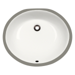 UPM-Bisque Porcelain Bathroom Sink