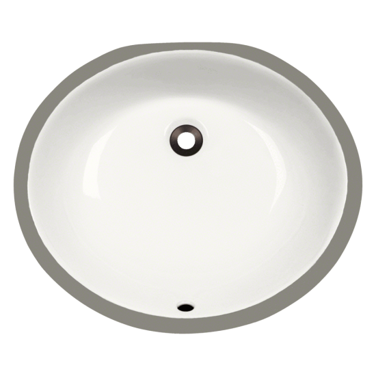 UPM-Bisque Porcelain Bathroom Sink