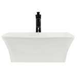 V150-Bisque Porcelain Vessel Sink