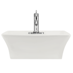 V150-Bisque Porcelain Vessel Sink