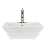 V160-Bisque Porcelain Vessel Sink