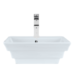 V160-White Porcelain Vessel Sink