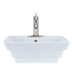 V160-White Porcelain Vessel Sink