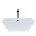 V160-White Porcelain Vessel Sink