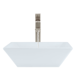V170-White Porcelain Vessel Sink