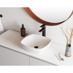 V1802-White Porcelain Vessel Sink
