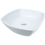 V1802-White Porcelain Vessel Sink