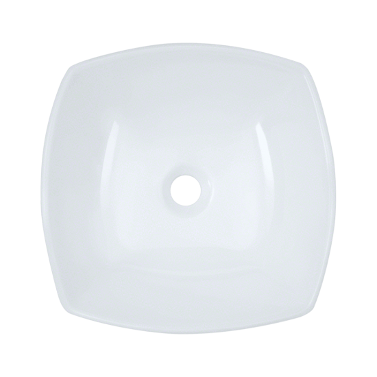 V1802-White Porcelain Vessel Sink