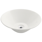 V220-Bisque Porcelain Vessel Sink