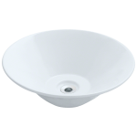 V220-White Porcelain Vessel Sink