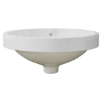 V22182-White Porcelain Drop-In Sink
