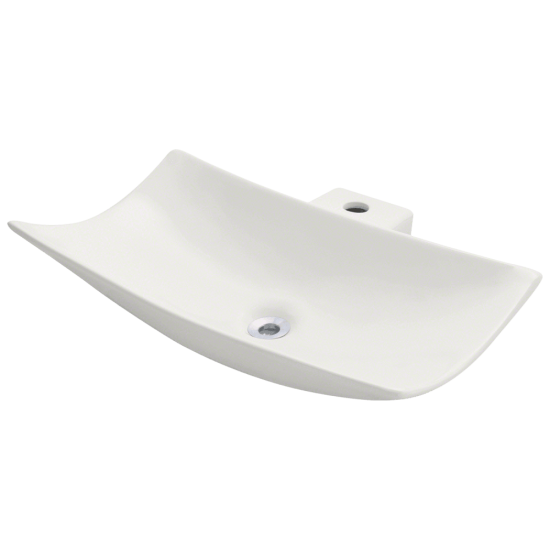V240-Bisque Porcelain Vessel Sink