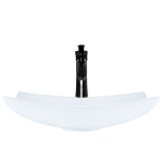 V240-White Porcelain Vessel Sink