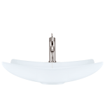 V240-White Porcelain Vessel Sink