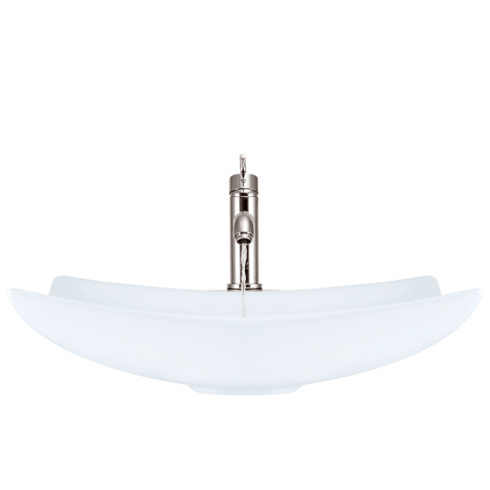 V240-White Porcelain Vessel Sink
