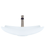 V240-White Porcelain Vessel Sink