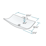 V240-White Porcelain Vessel Sink