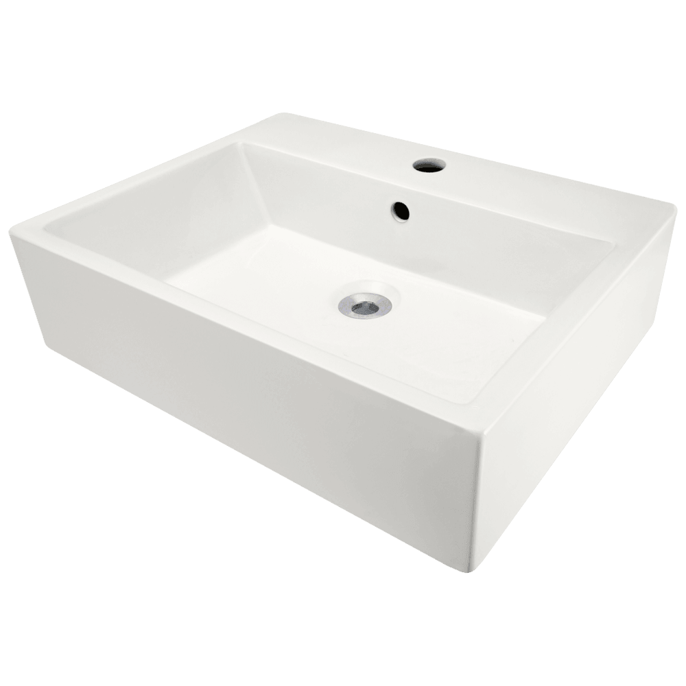 V2502-Bisque Porcelain Vessel Sink