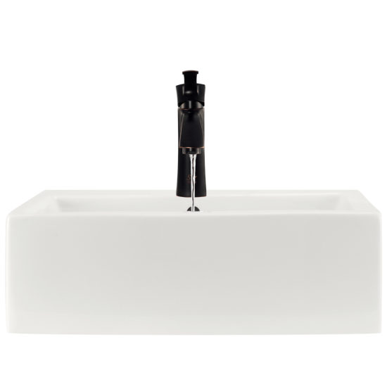 V2502-Bisque Porcelain Vessel Sink