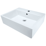 V2502-White Porcelain Vessel Sink