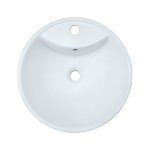 V2702-White Porcelain Vessel Sink