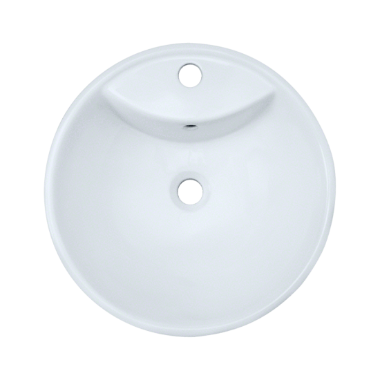 V2702-White Porcelain Vessel Sink