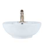 V2702-White Porcelain Vessel Sink