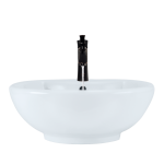 V2702-White Porcelain Vessel Sink