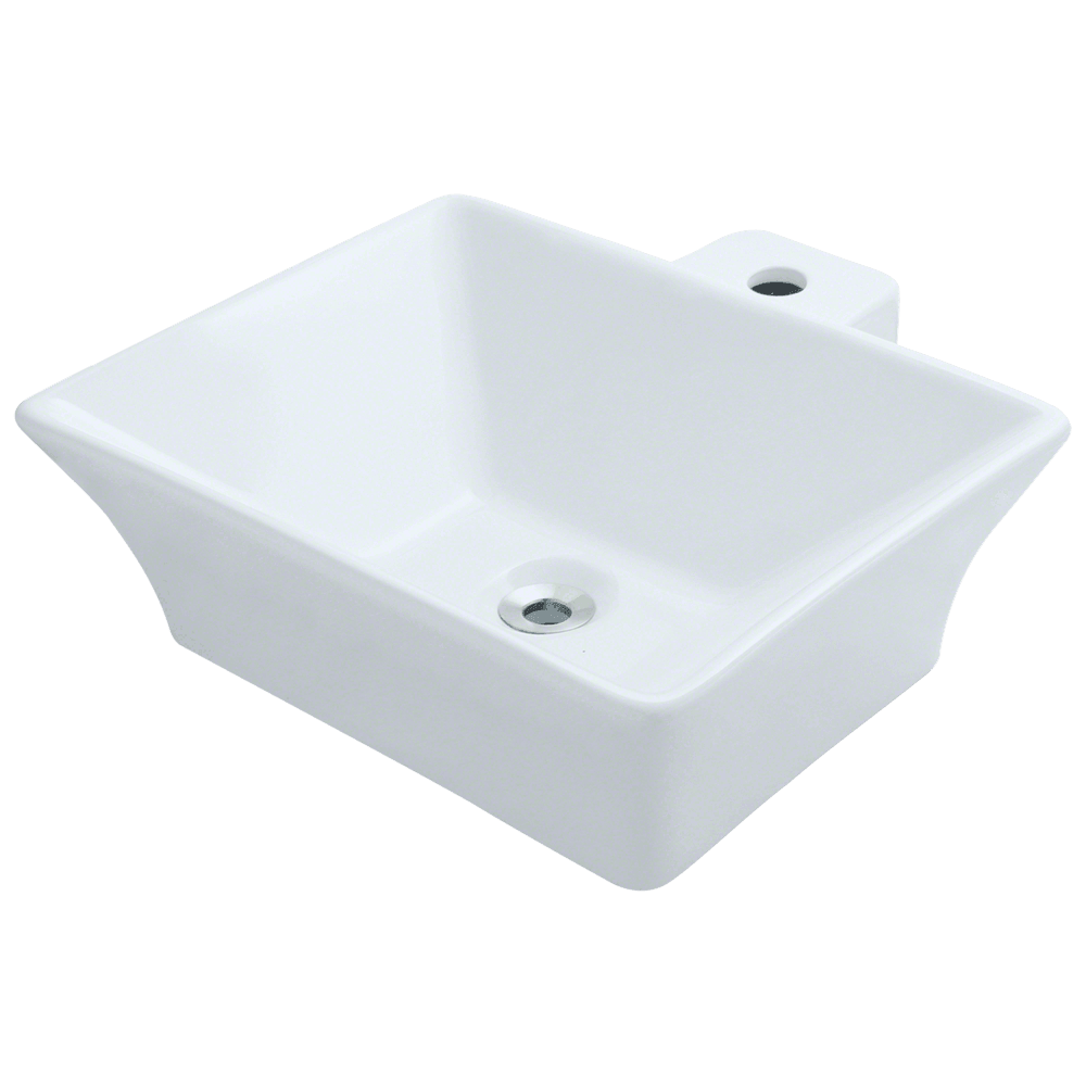 V290-White Vessel Porcelain Sink