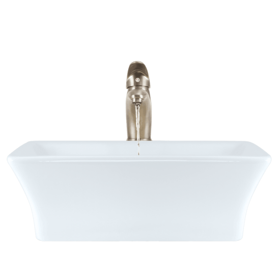 V290-White Vessel Porcelain Sink