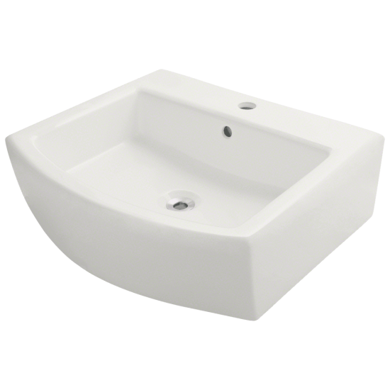 V300-Bisque Vessel Porcelain Sink