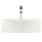 V300-Bisque Vessel Porcelain Sink