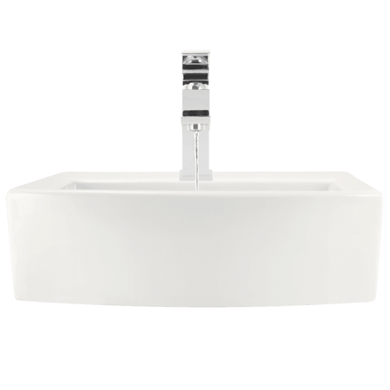 V300-Bisque Vessel Porcelain Sink
