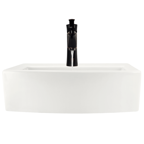 V300-Bisque Vessel Porcelain Sink