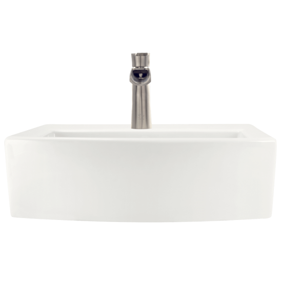 V300-Bisque Vessel Porcelain Sink