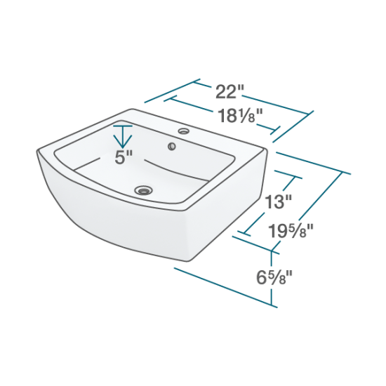 V300-Bisque Vessel Porcelain Sink