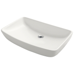 V350-Bisque Porcelain Vessel Sink