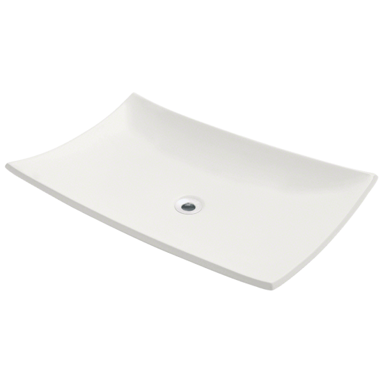 V360-Bisque Porcelain Vessel Sink
