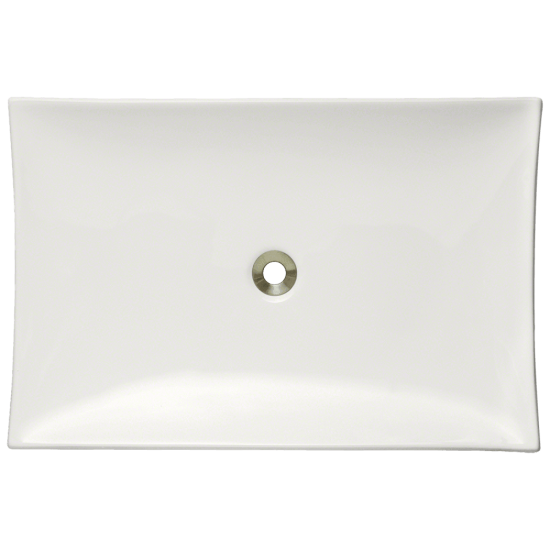 V360-Bisque Porcelain Vessel Sink