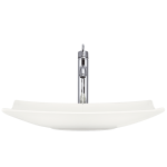 V360-Bisque Porcelain Vessel Sink
