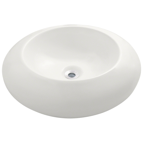 V90-Bisque Porcelain Sink