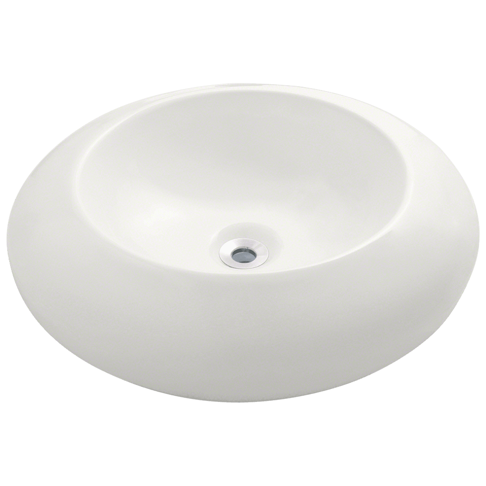 V90-Bisque Porcelain Sink